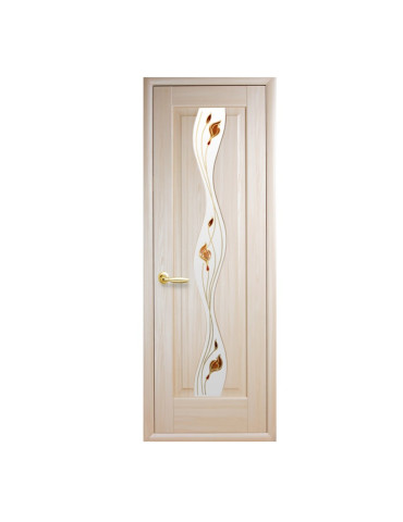 Дверне полотно Хвиля Р1 ясен