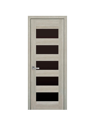 Дверне полотно Бронкс BLK Дуб Сицилія