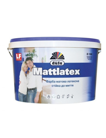 Фарба водоемульсійна Dufa Mattlatex D100 14 кг