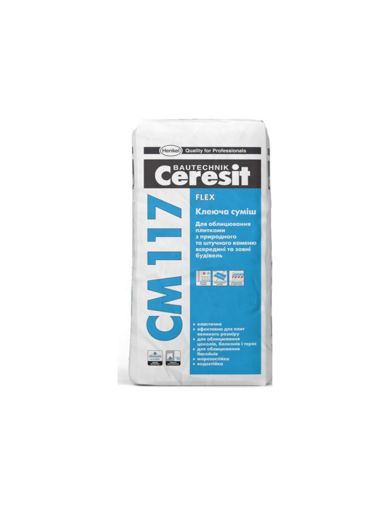 Ceresit СМ-117 Еластична суміш Ceresit 25кг