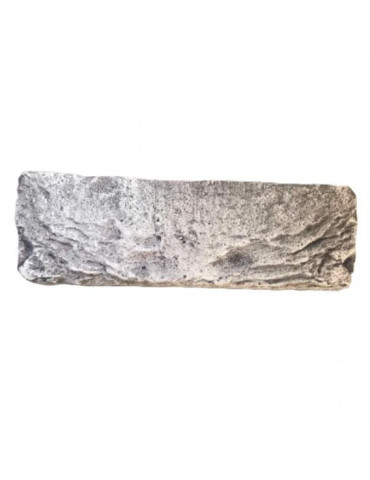 Плитка гіпсова для облицювання Прага сіра.