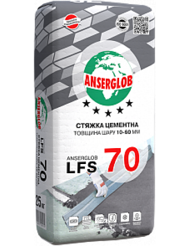 Anserglob LFS-70 Стяжка цементна 25кг