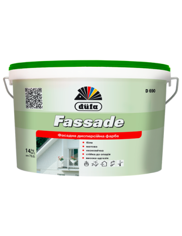 Фарба водоемульсійна DUFA Fassadenfarbe D690 14кг