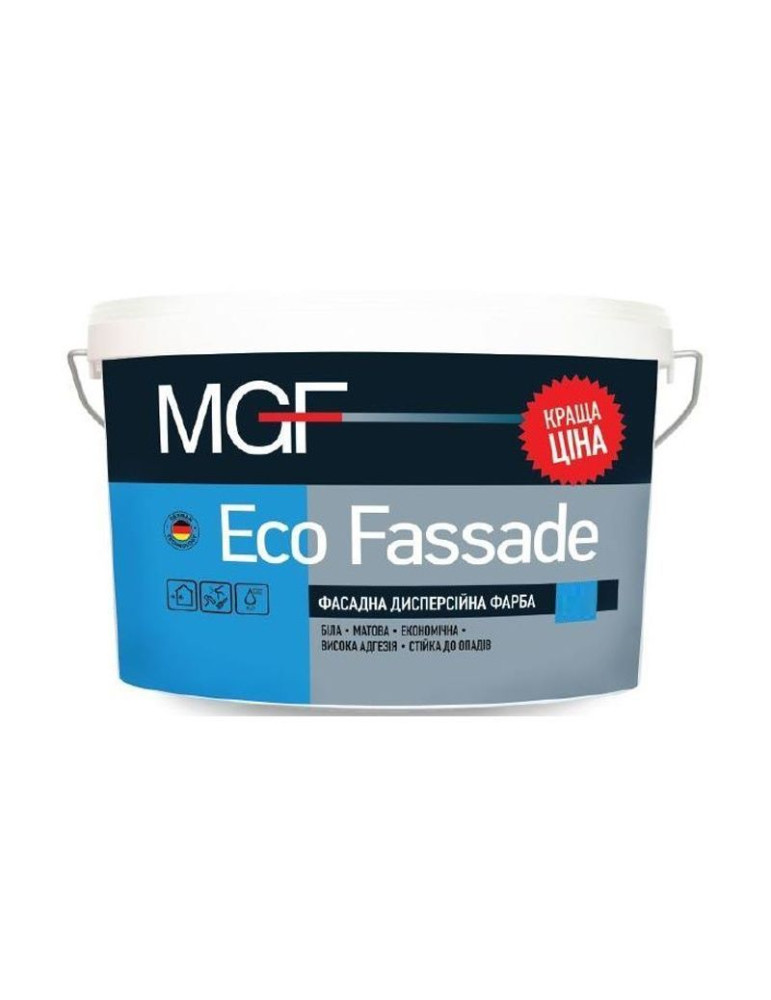 Фарба водоемульсійна MGF М690 еко фасад 14кг