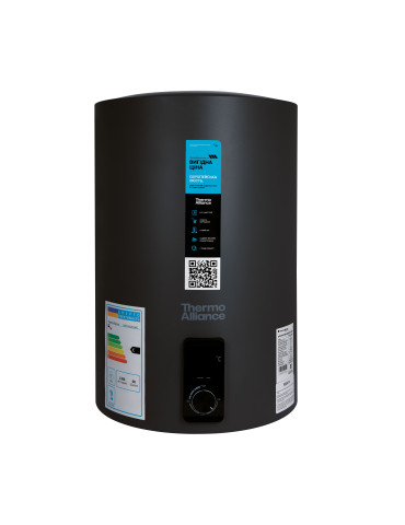 Водонагрівач електричний Thermo Alliance 50 л Black, вертикальний, сухий ТЕН 2,0 кВт D50V20J2(D)KВ