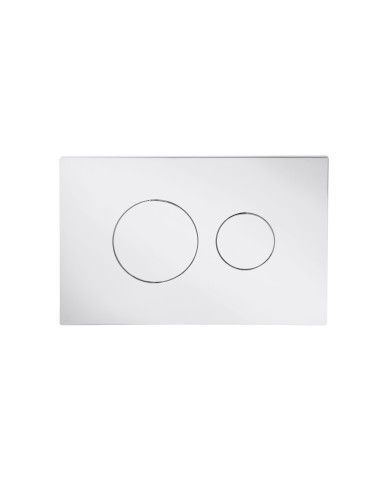 Клавіша змиву Qtap Standard 152x236x28 мм, Chrome, кругла QTSTD164CRM49469