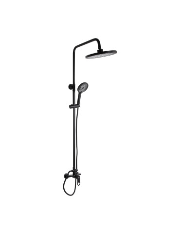 Душова система для душу Qtap Jay на два споживача QTJAY110BLM45550 Black Matt
