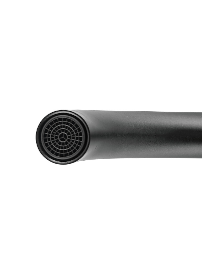Змішувач для кухні Lidz Aria 015F (k35)  LDARI015FGRP49559 Graphite