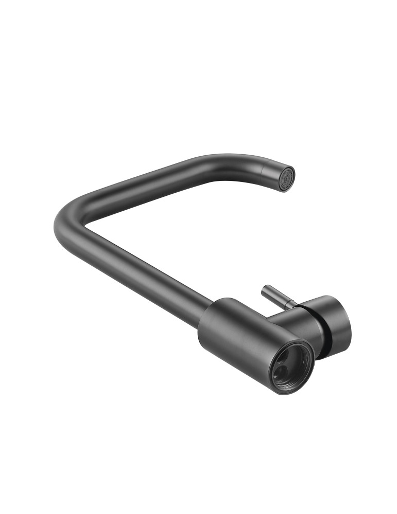 Змішувач для кухні Lidz Aria 015F1 (k35)  LDARI015F1GRP49558 Graphite