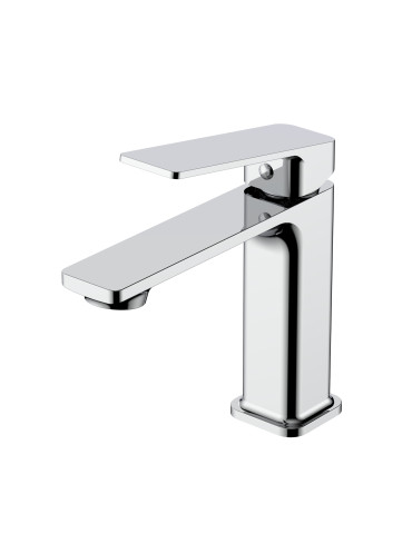 Змішувач для раковини низький Qtap Capricorn, Chrome (k26) QTCAP1060102C48219