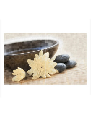 Кафель керамічна плитка Golden Tile Балі з 4-х плиток.