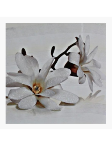 Кахель керамічна плитка Cersanit Флора кремова декор 30x45 см