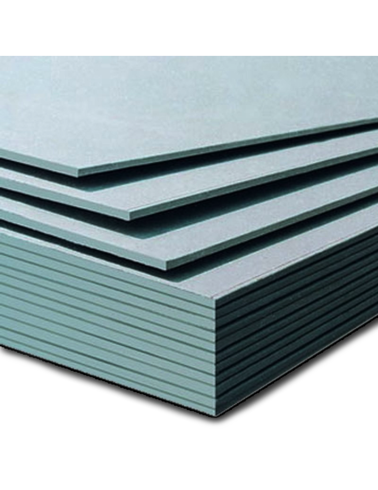 Гіпсокартон Вологостійкий 2500*1200*12,5мм (стіновий) 