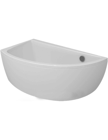 Ванна акрилова кутова (ніжки, екран) 1550*950 мм