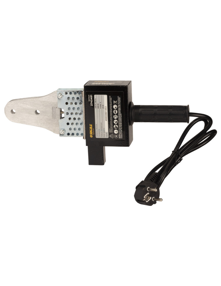 Паяльник для труб Sigma 600Вт 20-32мм