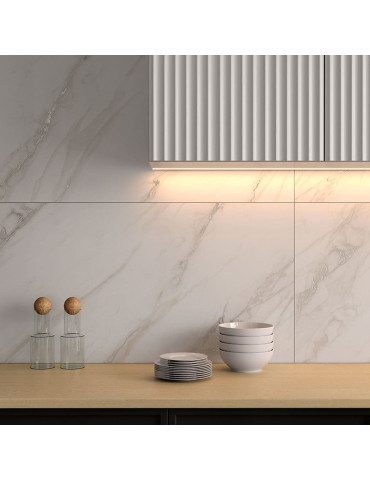 RIVIERA WHITE SATIN RECT (1 сорт)