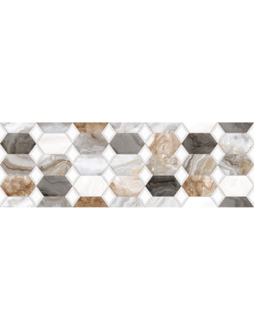 ARABESQUE GREY DECOR (1 сорт)