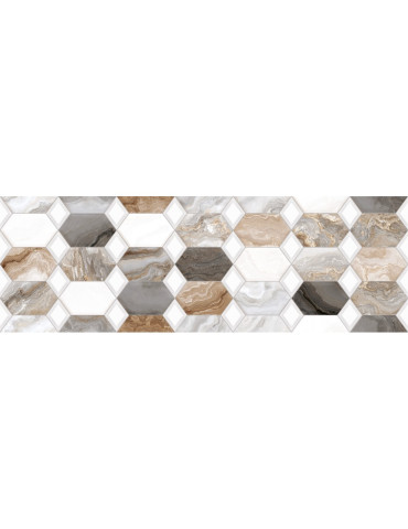 ARABESQUE GREY DECOR (1 сорт)