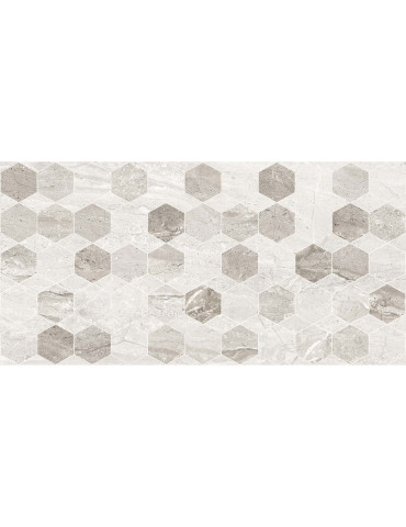 MARMO MILANO Hexagon світло-сірий 8МG151 (1 сорт)