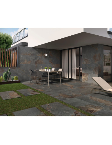 SLATE BLACK RECT. 60X120 (1 сорт)