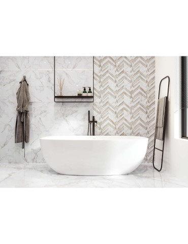 MARMO BIANCO Chevron білий G70151 (1 сорт)