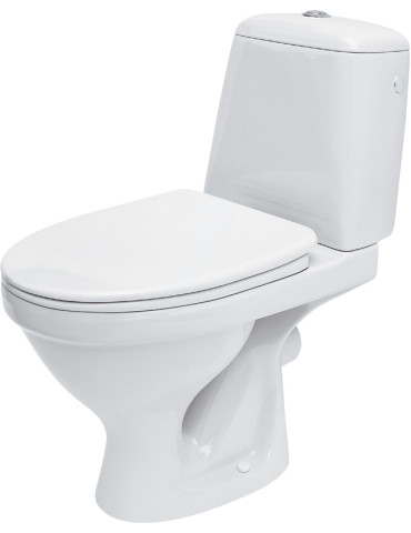 УНІТАЗ-КОМПАКТ ЕКО 010 З КРИШКОЮ З ПОЛІПРОПІЛЕНУ