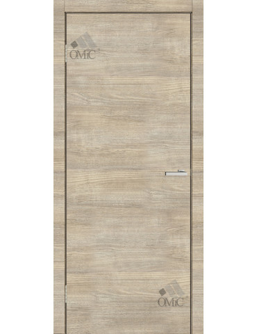 ДБ L 650х2040мм ТМ ОМіС Глухе (гладке), к-б Д40 з ущіл. МДФ п/д, 2H(2BB) 85EN, шт