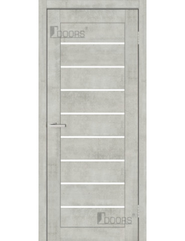 Полотно дверне ПВХ ТМ DOORS 2000х600х40мм С 018 G (сатин), шт