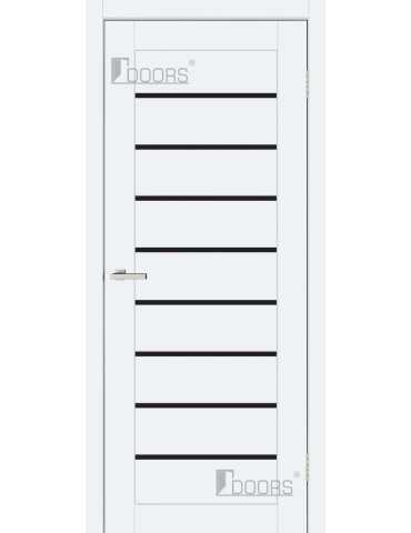 Полотно дверне ПВХ ТМ DOORS 2000х600х40мм С 018 BG (чорне), шт