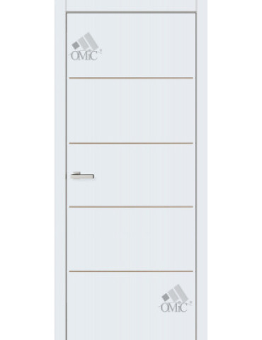 Полотно двер. ТМ ОМіС Глухе з фрез. під фарб ID 01 2000х600х34 мм, шт