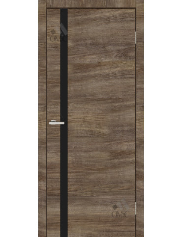 Полотно дверне ТМ ОМіС 800мм СІТІ чорне дзеркало, шт