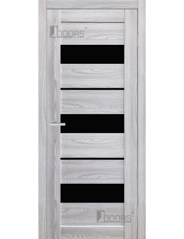 Полотно дверне ПВХ ТМ DOORS 2000х600х40мм С 028 ВG (чорне), шт