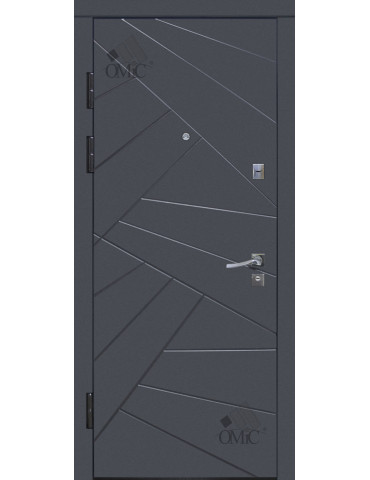 Двері метал. ТМ Riccardi 2050х960 Urban 1-A лів. закр. короб, шт