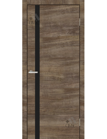 Полотно дверне ТМ ОМіС 800мм СІТІ чорне дзеркало, шт