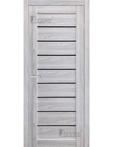 Полотно дверне ПВХ ТМ DOORS 2000х600х40мм С 018 BG (чорне), шт