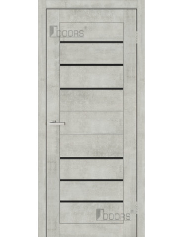 Полотно дверне ПВХ ТМ DOORS 2000х600х40мм С 034 ВG (чорне), шт