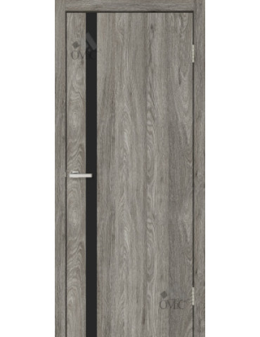 Полотно дверне ТМ ОМіС 800мм СІТІ чорне дзеркало, шт