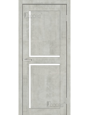 Полотно дверне ПВХ ТМ DOORS 2000х600х40мм С 101 G (сатин), шт