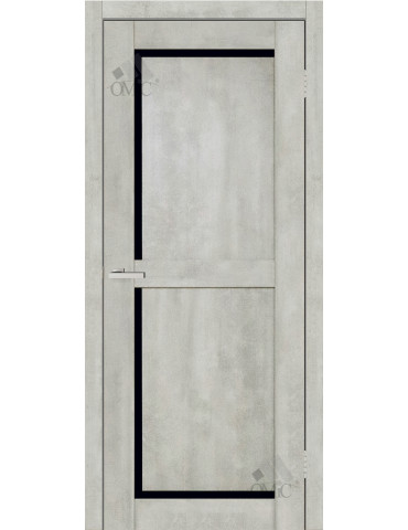 Полотно двер. ПВХ ТМ ОМіС 2000х800х40мм VISION 04 ВG (чорне), шт