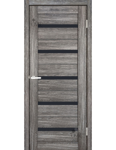 Полотно дверне ПВХ ТМ DOORS 2000х600х40мм С 026 BG (чорне), шт