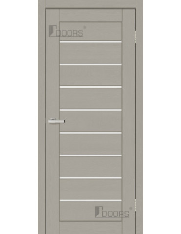 Полотно дверне ПВХ ТМ DOORS 2000х600х40мм С 018 G (сатин), шт