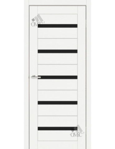 Полотно дверне ПВХ ТМ DOORS 2000х600х40мм С 026 BG (чорне), шт