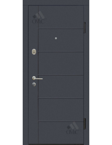 Двері метал. ТМ Riccardi 2050х960 Стандарт G прав., шт