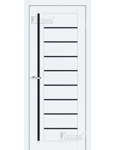 Полотно дверне ПВХ ТМ DOORS 2000х600х40мм С 067 ВG (чорне), шт