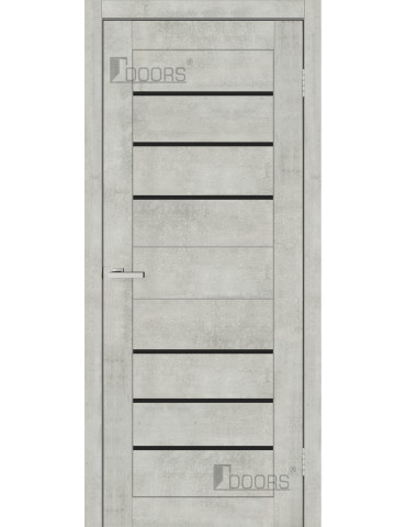 Полотно дверне ПВХ ТМ DOORS 2000х600х40мм С 034 ВG (чорне), шт