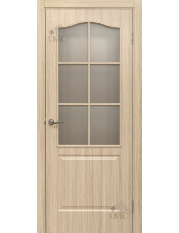 Полотно дверне ПВХ ТМ ОМіС 900мм класика зі склом, шт
