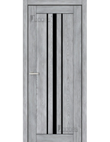 Полотно дверне ПВХ ТМ DOORS 2000х600х40мм С 050 BG (чорне), шт