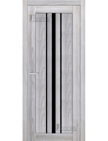 Полотно дверне ПВХ ТМ DOORS 2000х600х40мм С 050 BG (чорне), шт