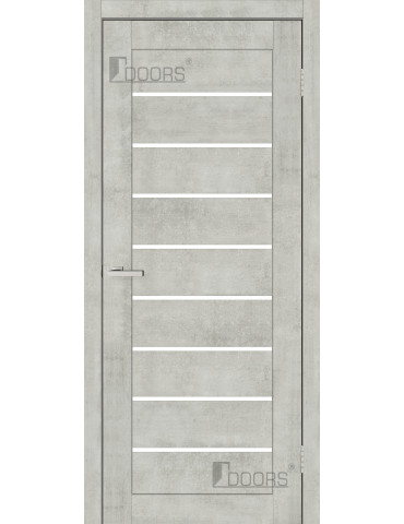 Полотно дверне ПВХ ТМ DOORS 2000х600х40мм С 018 G (сатин), шт