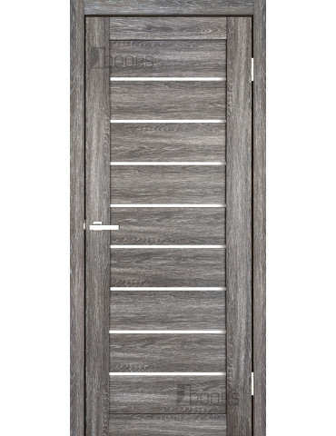 Полотно дверне ПВХ ТМ DOORS 2000х600х40мм С 018 G (сатин), шт